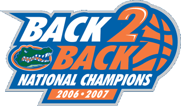 Florida Gators 2007 Champion Logo t shirts iron on transfers